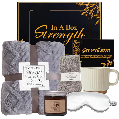 Sympathy Gift Basket /Get Well Soon Gift (Black)