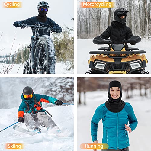 KGC Winter Balaclava for Men Women, Windproof Ski Mask Thermal Cold Weather Winter Face Mask for Skiing Cycling Helmet