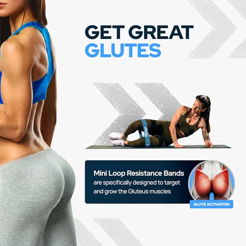 Fabric Mini Resistance Bands Sets for Trainers, Bootcamp, Gym for Men and Women in Fun Colors - Ebook, Videos and Workout ...