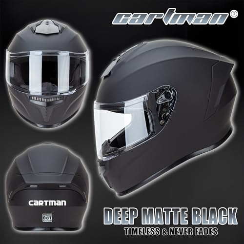 Cartman DOT Approved Motorcycle Helmet - Full Face Helmet