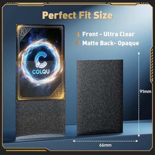 500ct Matte Card Sleeves, 5 Colors Card Sleeves fits MTG, TCG Cards Sleeve, Deck Sleeve Protectors for Baseball, Sports, T...
