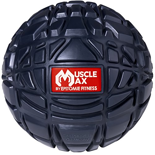 Epitomie Fitness Muscle Max Massage Ball - Therapy Ball for Trigger Point Massage - Deep Tissue Massager for Myofascial Re...
