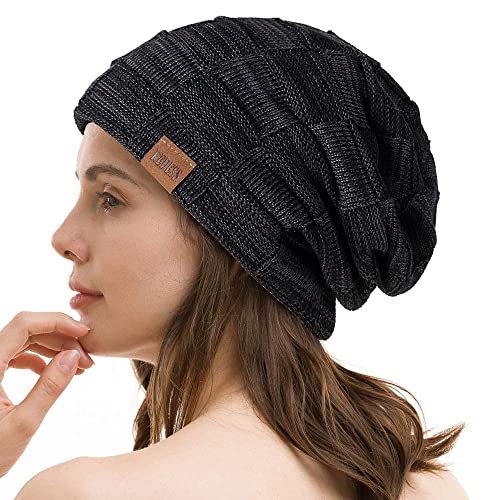 REDESS Beanie Hat for Men and Women Winter Warm Hats Knit Slouchy Thick Skull Cap