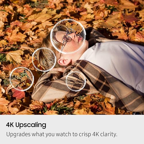 Samsung 55-Inch Class Crystal UHD U8000F 4K Smart TV (2025 Model) Endless Free Content, Crystal Processor 4K, MetalStream Design, Knox Security, Compatible with Alexa