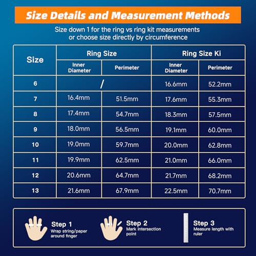 AMOVAN Smart Ring for Women Men, Fitness Tracker Ring with Body Temperature, Heart Rate, Blood Oxygen, Sleep Monitor, Calo...