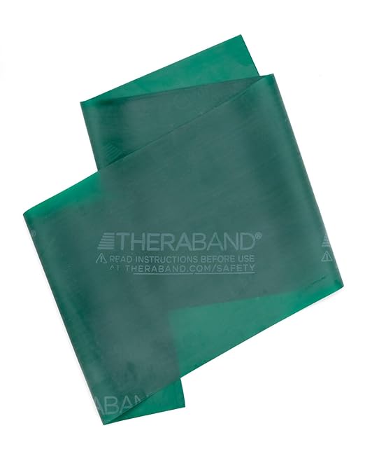THERABAND Professional Latex Resistance Bands, Individual 6 Ft Elastic Band for Upper & Lower Body Exercise, Physical Ther...