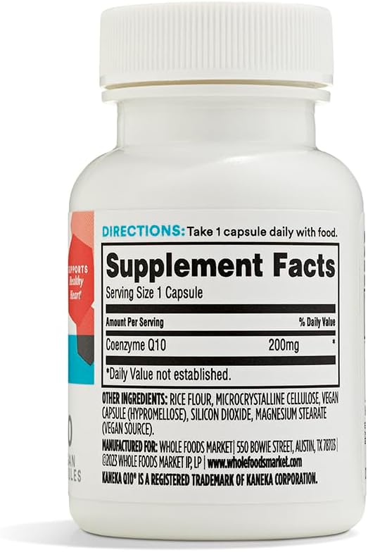 365 by Whole Foods Market, CoQ10, 200mg, 30 Count