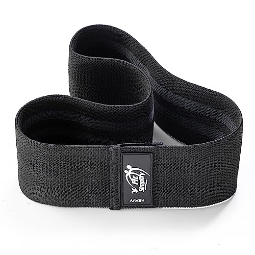 Fit Simplify Non Slip Fabric Resistance Hip Cloth Bands, Set of 3