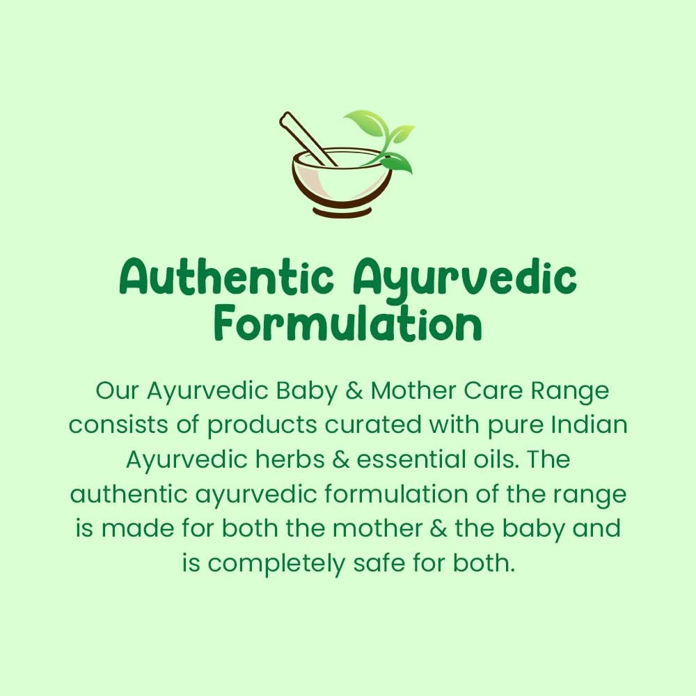 Stretch Mark Massage Oil, 14 Herbal Oils - Kachur, Jiwanti, Peepal and Nariyala, 100ml