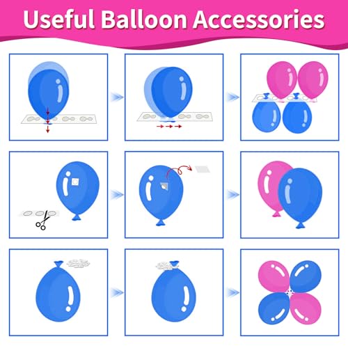 SINBEE Balloon Pump, Balloon Pump Electric, Portable Dual Nozzle Electric Blower Air Pump Inflator for Party Decoration. F...