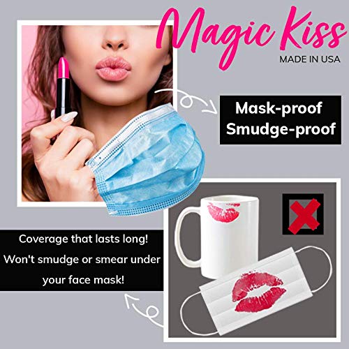 Magic Kiss Pack of 12 Color Changing Aloe Vera Lipstick set, MADE IN USA (Black)