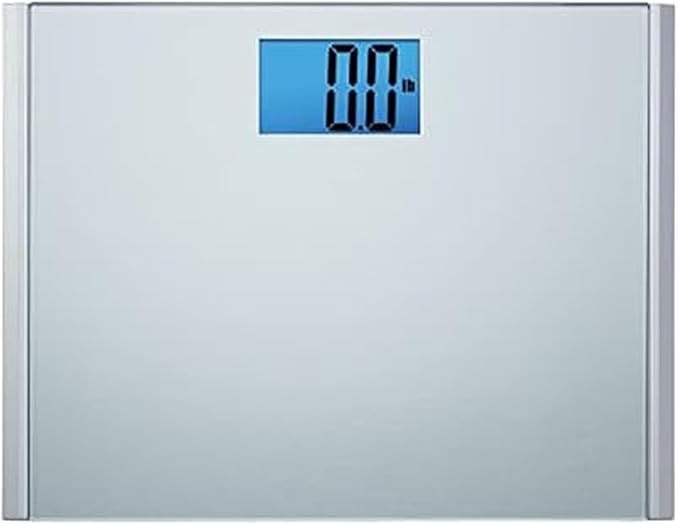 Eat Smart Precision Plus Digital Bathroom Scale, 440-lb Capacity, Wide Platform Body Analyzer with Step-On Technology, Sta...