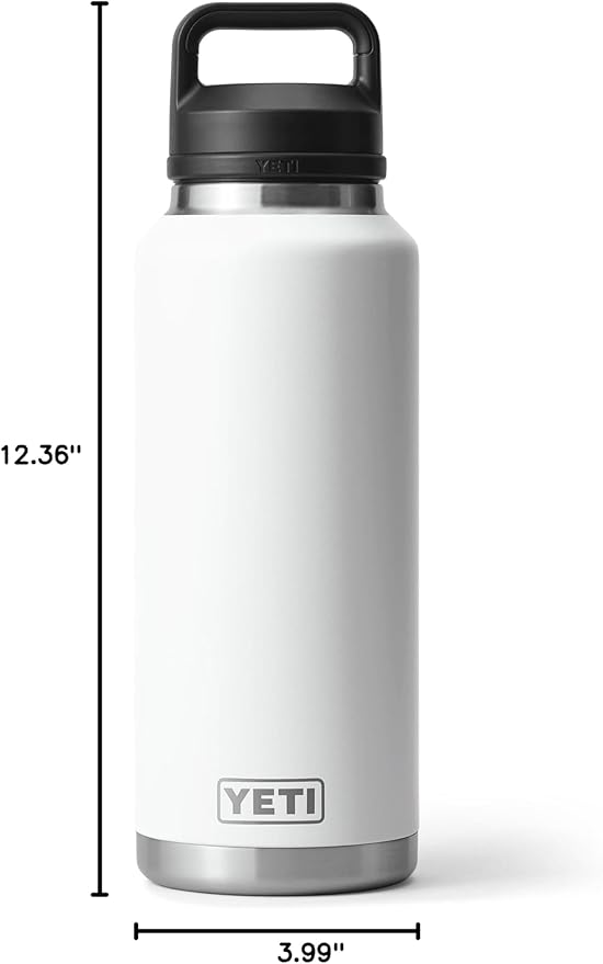 YETI Rambler 46 oz Bottle, Vacuum Insulated, Leakproof, Stainless Steel with Chug Cap