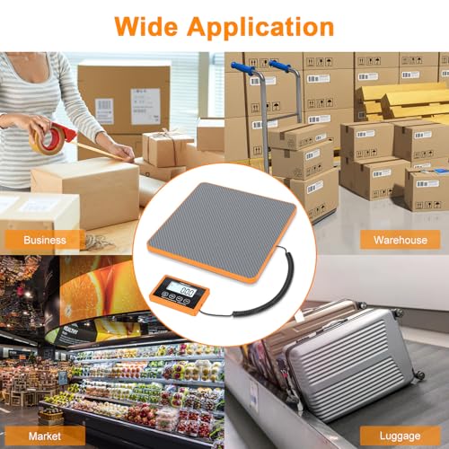 THINKSCALE Shipping Scale, 10g Precision Postal Scale - 440lb Capacity, Lightweight Postage Scale for Packages, Luggage, M...