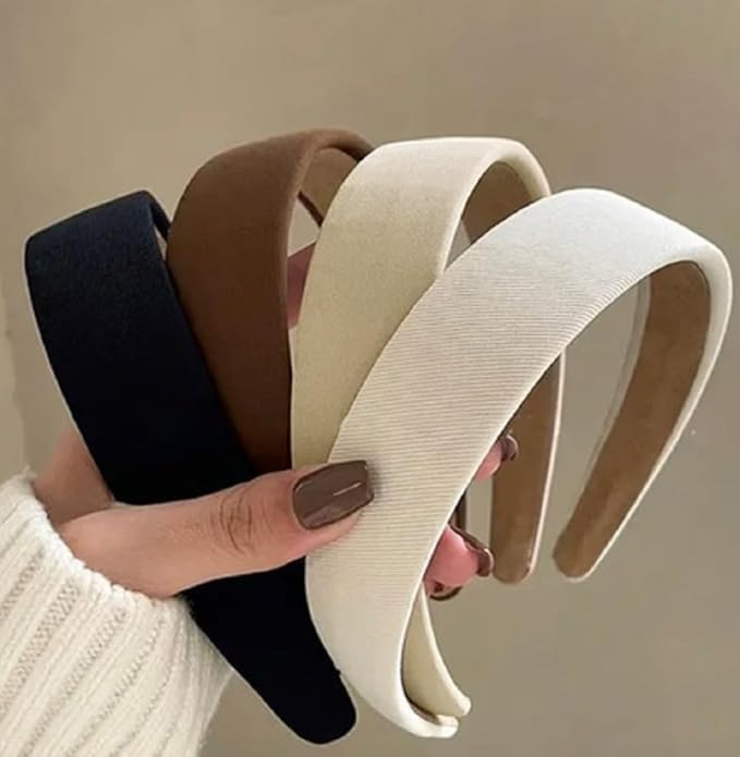 Huachi Headbands for Women Non Slip Trendy Headbands for Women’s Hair 1 inch Wide Cute Headband for Girls, Fall Head Bands...
