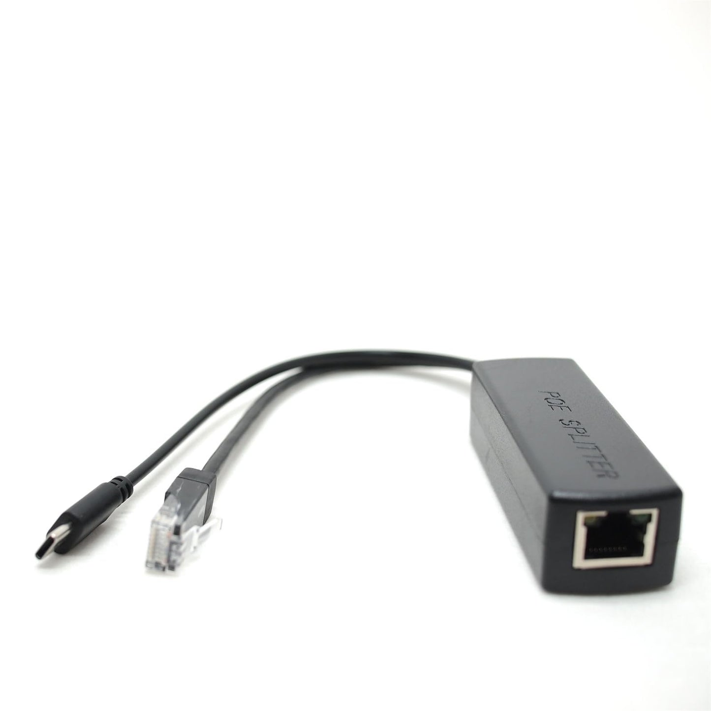 Dslrkit Gigabit Usb Type C Active Poe Splitter 48V To 5V Ieee802.3Af Power Over Ethernet For Raspberry Pi 4 4B