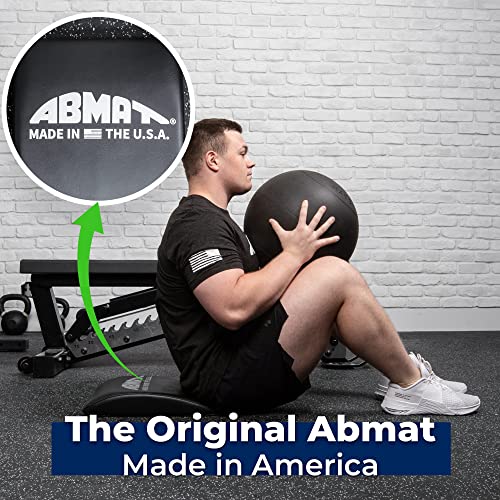 ABMAT Sit Up Mat- The Original Abdominal and Core Trainer Mat for Full Range of Motion Sit ups, Crunches and Ab Workouts B...