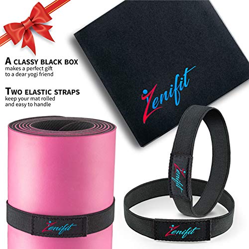 Zenifit Yoga Mat Bag – Versatile Yoga Bag with Mat Straps & Storage Pockets, Holds Yoga & Pilates Mats, Lightweight & Durable