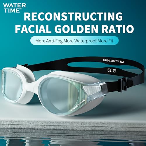 WATER TIME Swimming goggles adult for men pool goggles for women Professional Anti Fog No Leaking UV Protection