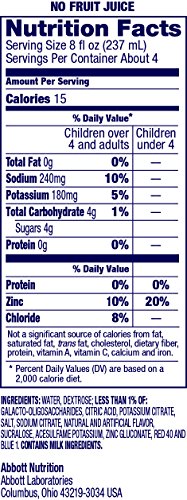 Pedialyte AdvancedCare Electrolyte Solution Has PreActivPrebiotics | Hydration Drink | Strawberry Lemonade, 1 Liter, Pack ...