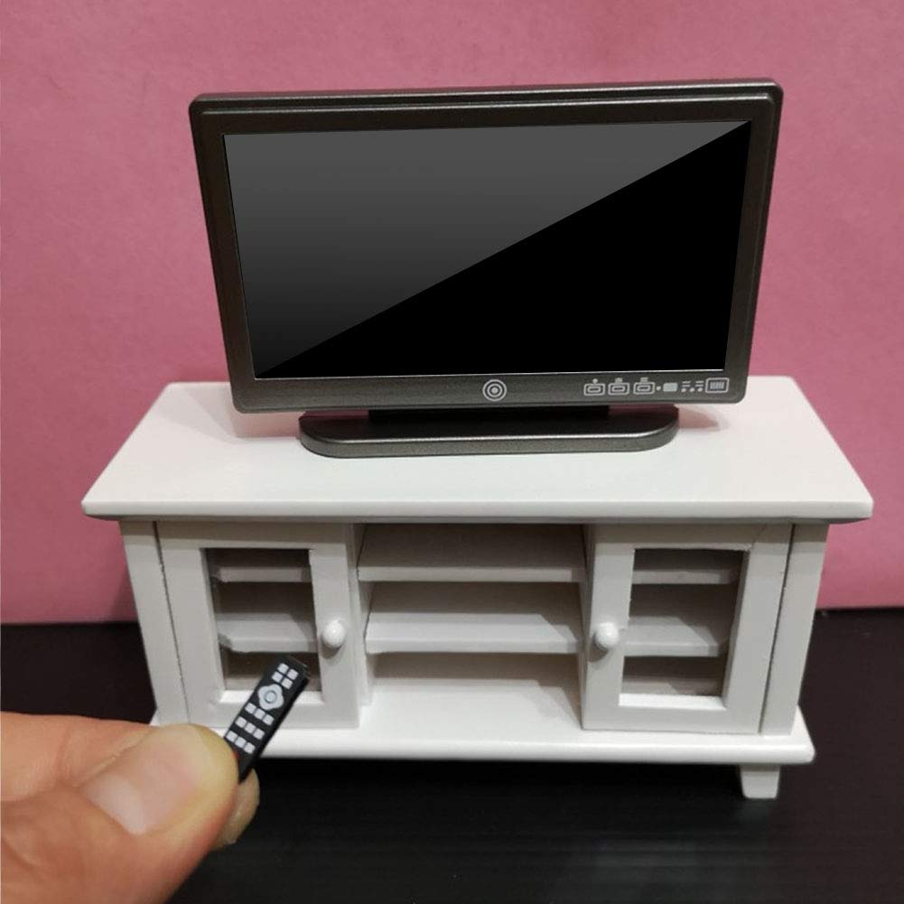Miniature TV Model, Mini Television Decoration, High Details and Workmanship, Decor of Home and Office etc.