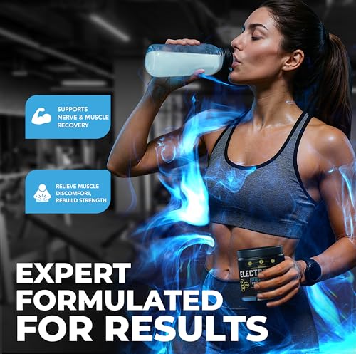 HRDWRK Electrolytes Powder with Magnesium, Potassium - Sugar Free Electrolytes Boost Endurance and Reduce Fatigue with Thi...