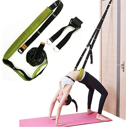 Back bend Assist Trainer - Improve Back and Waist Flexibility, Door Flexibility Stretching Strap, Home equipment for Balle...