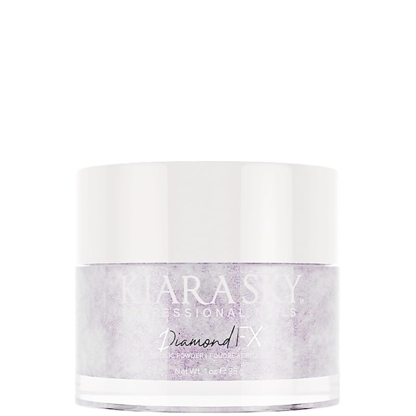 Kiara Sky Diamond FX Acrylic - Reflective Glitter Acrylic Powder For Nails - Queen B (AFX02)