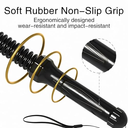 2PCS Weighted Ropeless Battle Ropes, 3.5 lbs in total, Heavy Duty Workout Rope for Home Gym with Training Poster, Portable...
