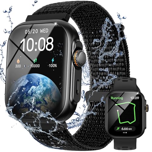 Parsonver Built-in GPS Smart Watch for Men Women with Bluetooth Calling, GPS Fitness Activity Tracker 100+ Sport Modes, He...