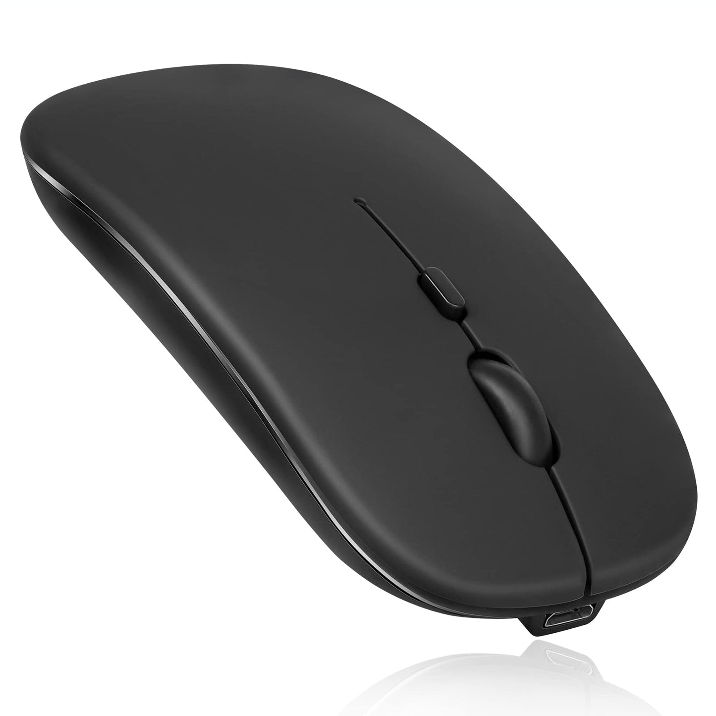 Urbanx 2.4Ghz & Bluetooth Mouse, Rechargeable Wireless Mouse For Samsung Galaxy Tab S6 Lite Bluetooth Wireless Mouse For Laptop/