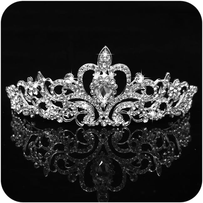 COCIDE Tiara Crystal Crowns Rhinestone Crown Bride Bridal Wedding Birthday Party for Women
