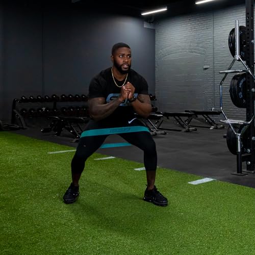 Serious Steel Fitness Fabric Mini Loop Non-Slip Resistance Band Set | Warm-Up, Physical Therapy, Glute Training, Speed and...
