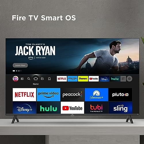 TCL 40-Inch Class S3 1080p LED Smart TV with Fire TV (40S350F, 2023 Model), Alexa Built-in, Apple AirPlay Compatibility, S...