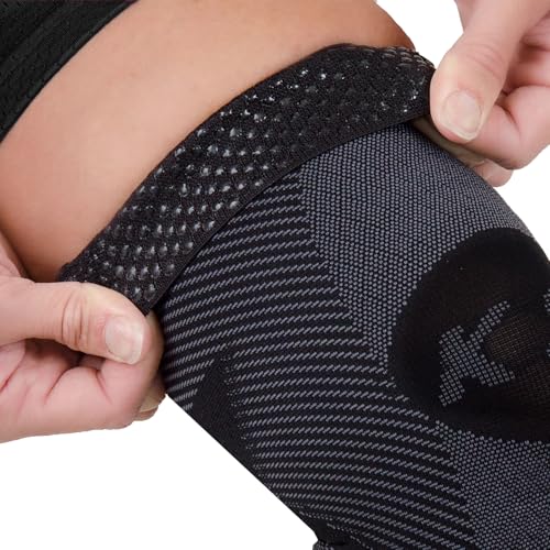 OS1st KS7 Performance Knee Brace with Compression Zone Technology–Stabilizing Knee Sleeve for Pain Relief, Patella Suppor...