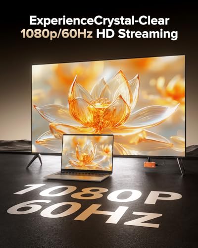 llano S850 Upgraded Type-C Wireless HDMI Transmitter and Receiver, 50M, Ultra 4K Decode Input 1080P@60Hz Output, Plug&Play...