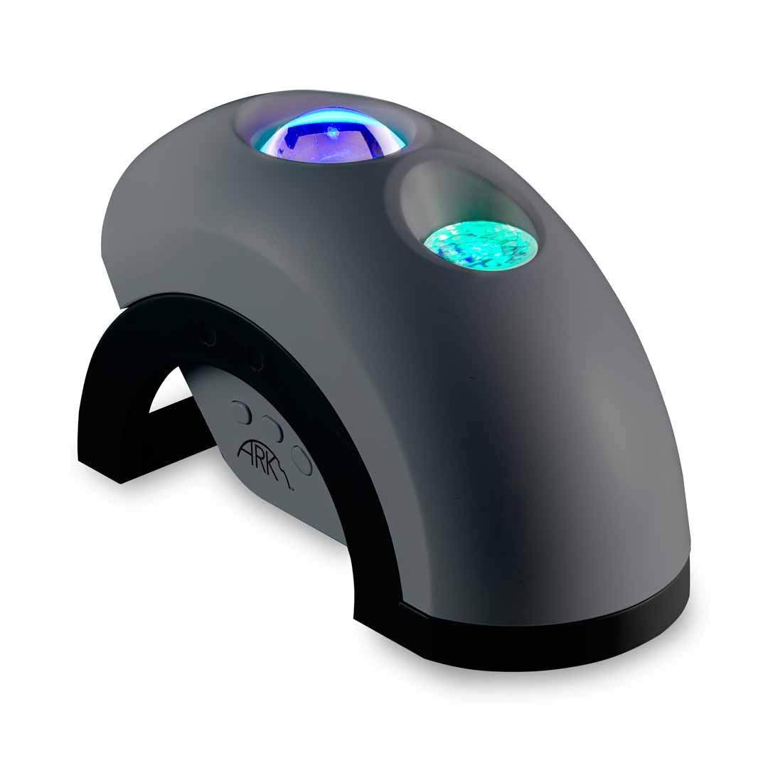Blisslights Ark Lite Led Aurora Projector - Green/Grey Mood Lamp, Laser Nebula Galaxy Lighting, Model 900-00054_A