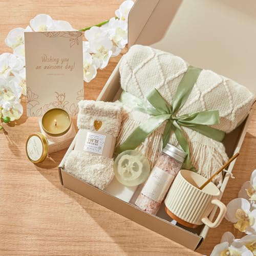 Get Well Gifts for Women Care Package,thoughtful Get Well Soon Gifts for Women After Surgery, Illness, Self-Care Relaxatio...
