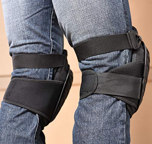 BALENNZ Professional Knee Pads for Work - Heavy Duty Foam Padding Gel Construction Knee Pads with Strong Double Straps – C...
