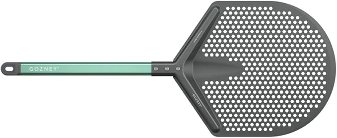 Gozney Pro Placement Peel for 12" Pizzas for Arc & Dome Pizza Ovens, 100% Aluminum Design, Fully Perforated Blade & Replaceable Handle
