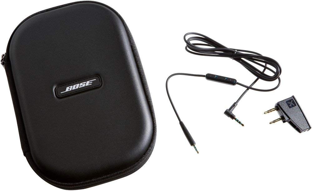 Bose QuietComfort 25 Noise Cancelling Headphones (Apple) Black (Renewed)