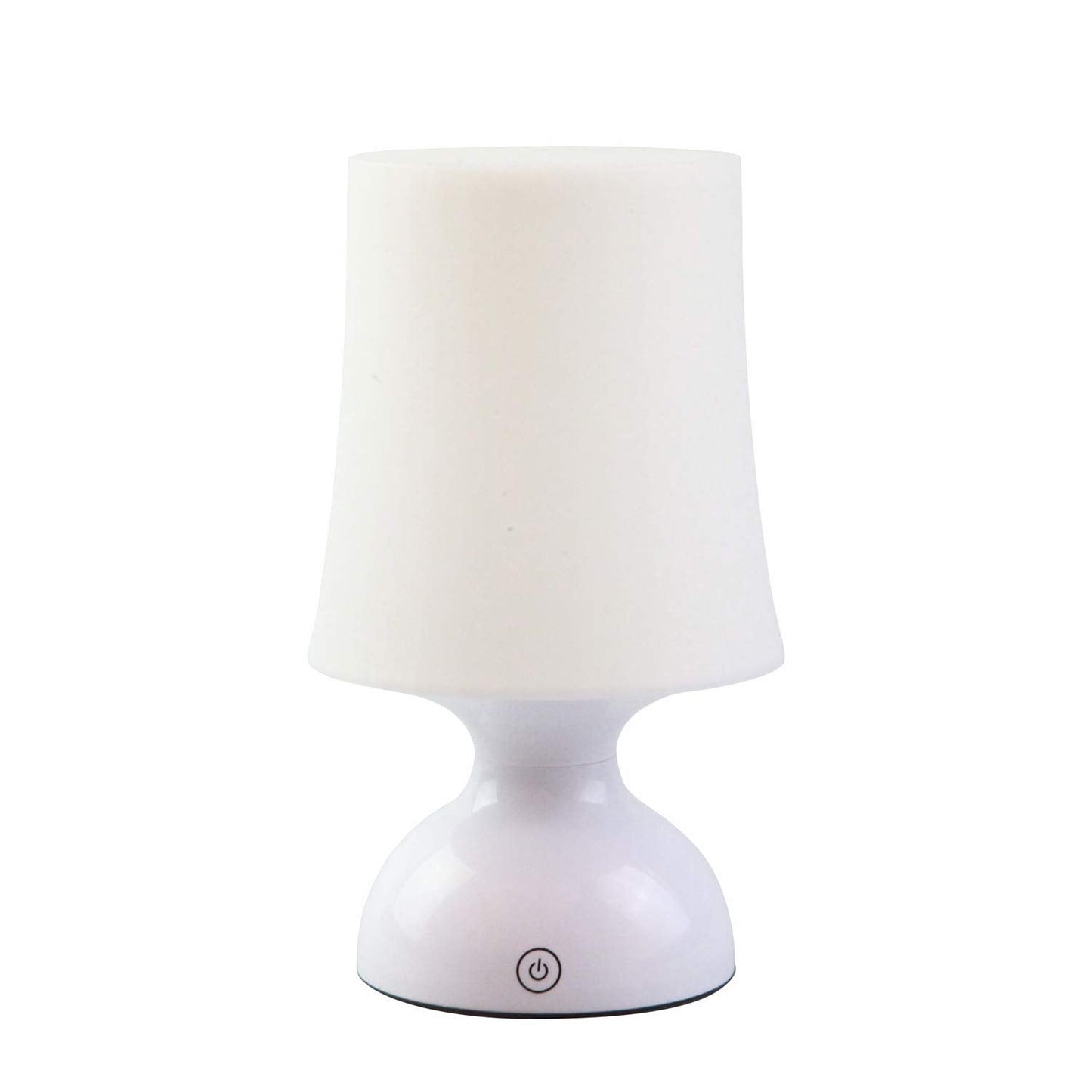 RiverLux LED Mood Light, Battery Powered Table Lamp, Minimalist Design, White, Model RL-NV002-WW
