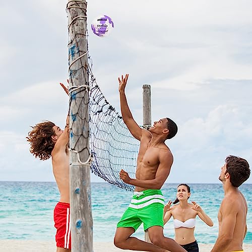 Wuzfully Volleyball Official Size 5,Soft Volleyballs for Backyard Beach Park Play Games Practice Volleyball for Beginner T...