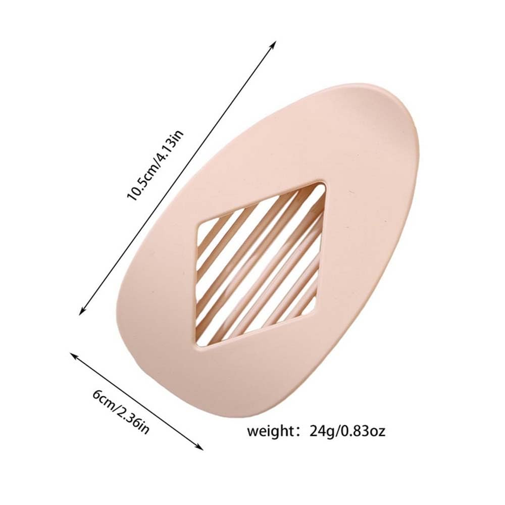 4 PCS Flat Hair Clips,Non-slip Flat Claw Clip Strong Grip Hair Claw Clips Hair Barrettes for Women Girls Thick Hair (Color 9)