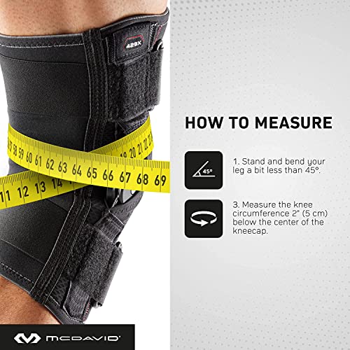 Mcdavid - 429X - Meniscus and Ligament Knee Brace - Unisex adult - Knee supports - Prevents injury and relieves pain - Sec...