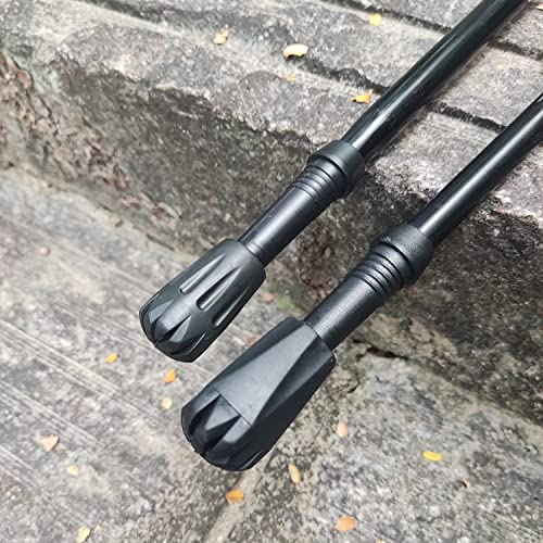 Amzlike Extra Thick and Wear ResistingTrekking Pole Tip Accessories Set Hiking Pole Rubber Tips Replacement