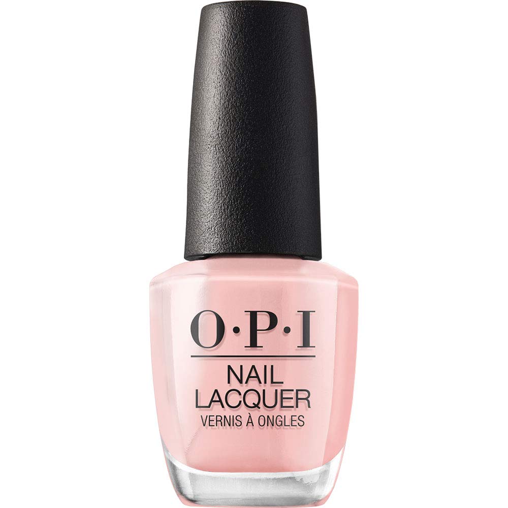 OPI Nail Lacquer Passion | Sheer Soft Pink Crme Chip Resistant Nail Polish | Vegan, Fast Drying, Streak Free
