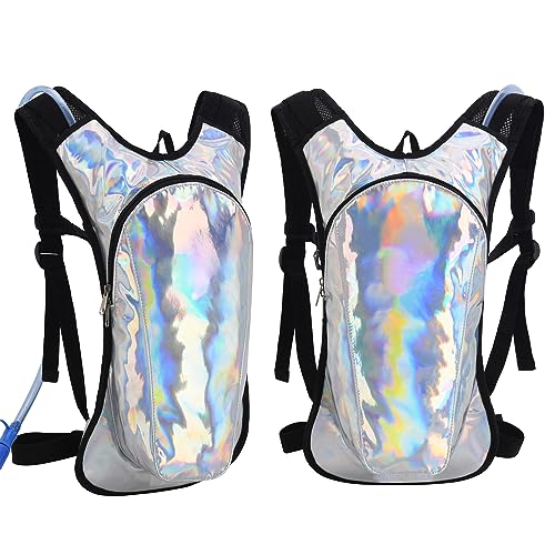 Roptat Hydration Backpack Pack with 2L Hydration Bladder - Lightweight Water Backpack Water Pouch for Women Men Running Ri...