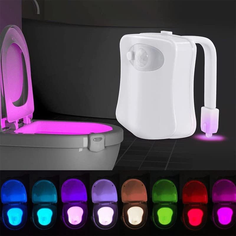 Best 007 Motion Activated Toilet Night Light, Plastic, Pack of 1, Model H-001, 1 Pack