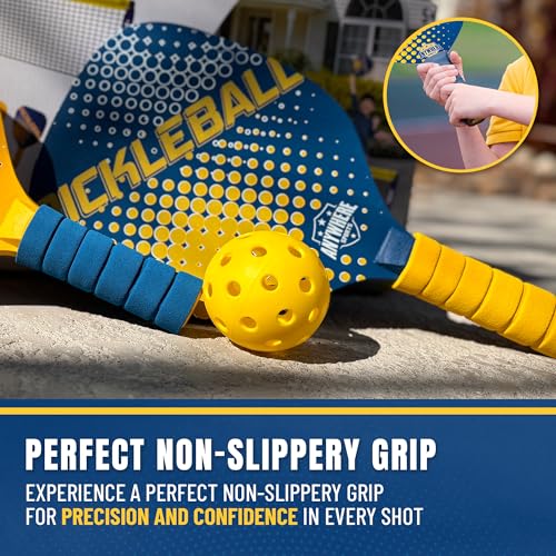 Ultimate Youth Pickleball Set with Net, Paddles, and Balls - Start Playing Pickleball Today with This Complete Junior Kit ...